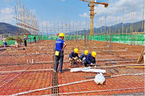 標準廠房建設正酣 廣元利州區為綠色食品產業 筑巢引鳳